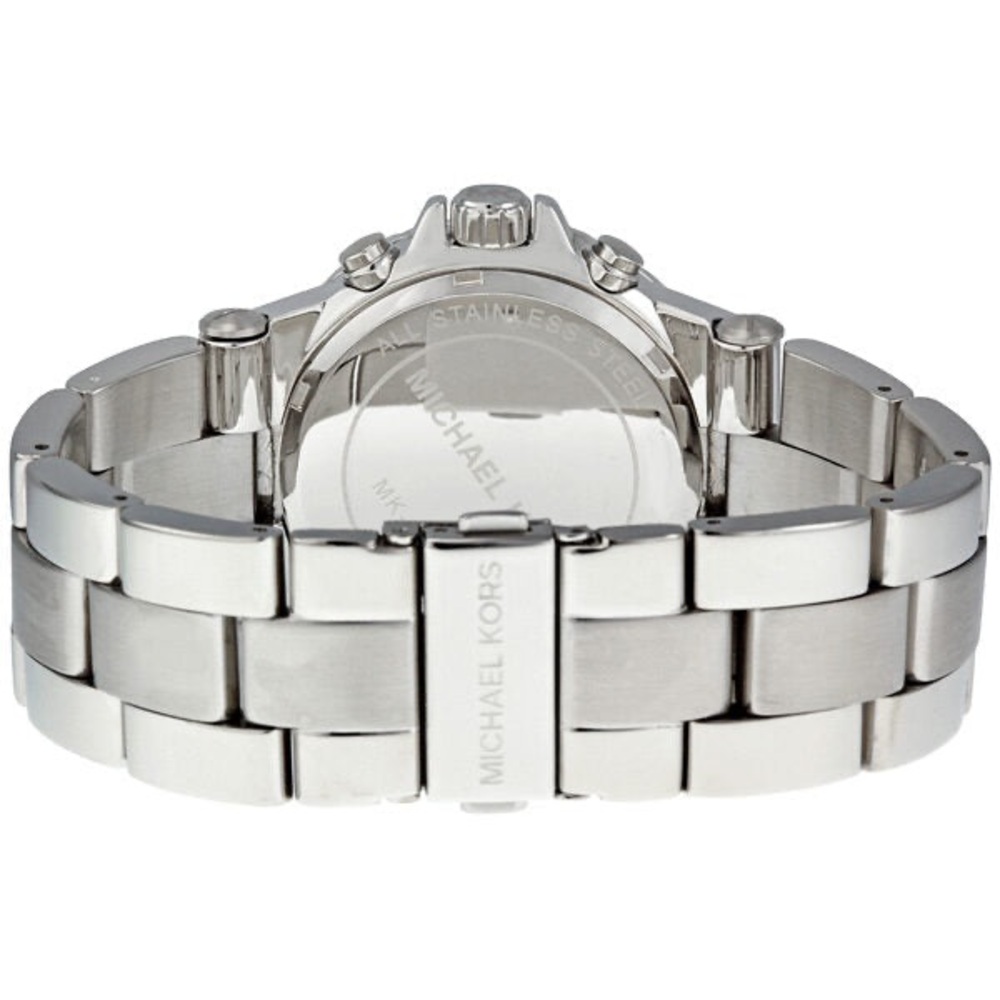 Michael Kors Unisex MK5312 Silver Stainless-Steel Quartz Chronograph Watch - Picture 3 of 11